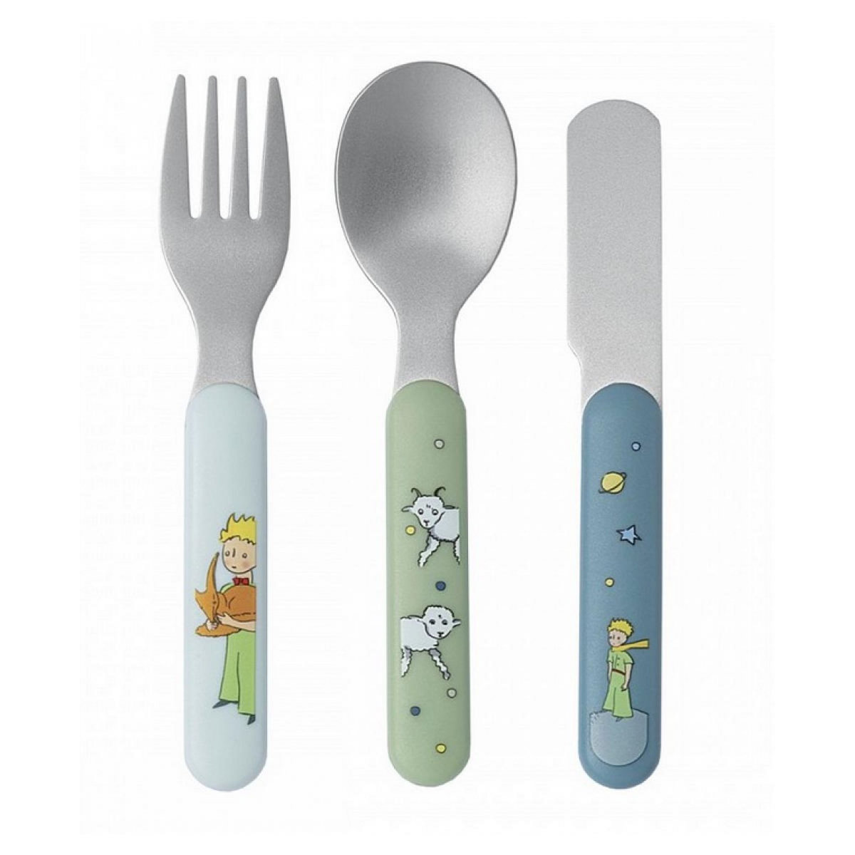 Petit Jour Ensemble de 3 couverts Le Petit Prince pour enfants