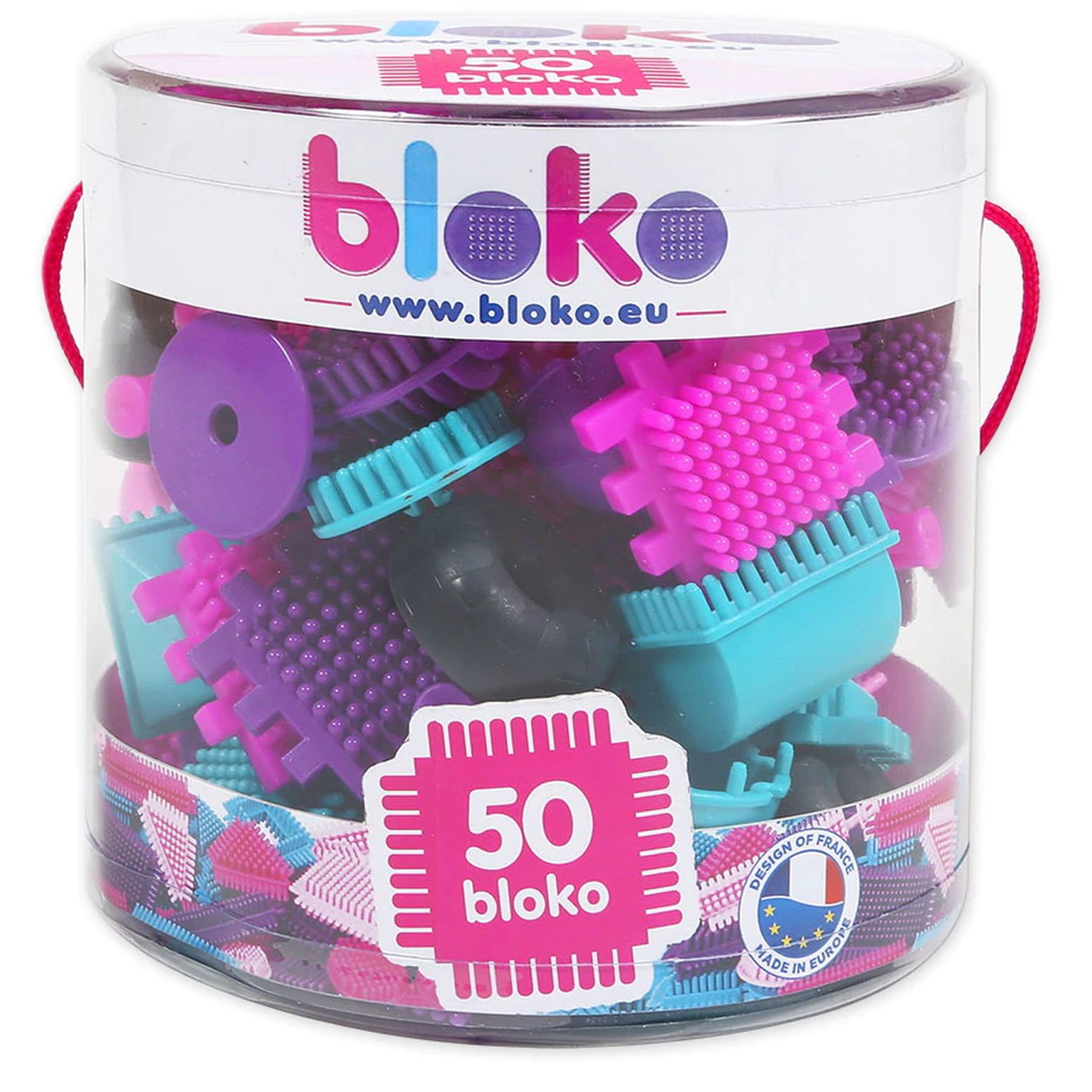 Voir la diapositive 1 : M.B.I Tube 50 Bloko - Briques de construction