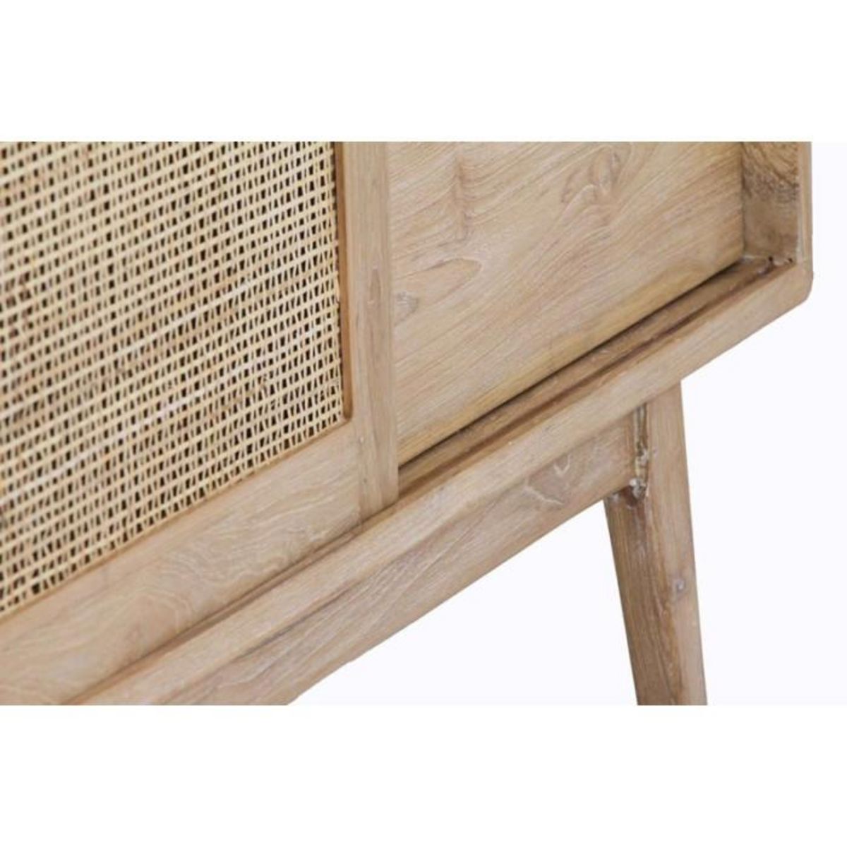 Paris Prix Buffet 1 Porte & 3 Tiroirs en Teck  Archi  120cm Naturel