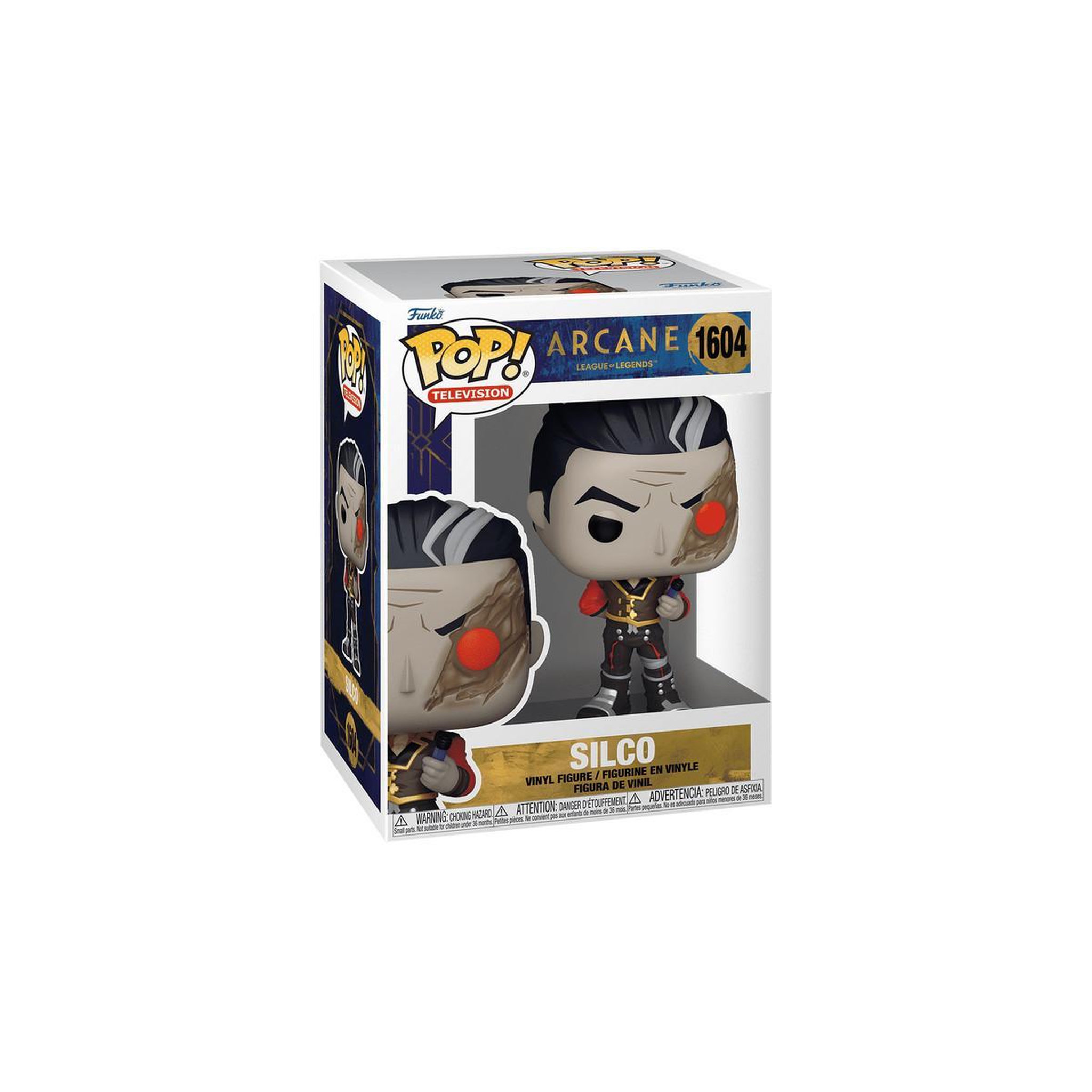 Voir la diapositive 3 : Funko Figurine Funko Pop TV Arcane LoL S1 Silco
