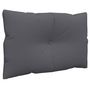 Voir la diapositive 4 : VIDAXL Coussins de palette lot de 3 anthracite tissu
