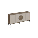 Habitat et Jardin Buffet en bois  Gora Wide  - 180 x 36 x 82 cm - Crème