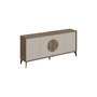 Voir la diapositive 1 : Habitat et Jardin Buffet en bois  Gora Wide  - 180 x 36 x 82 cm - Crème