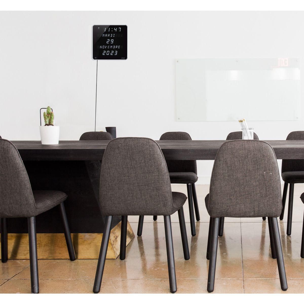 Orium Horloge Ephéméris LED Blanc DST