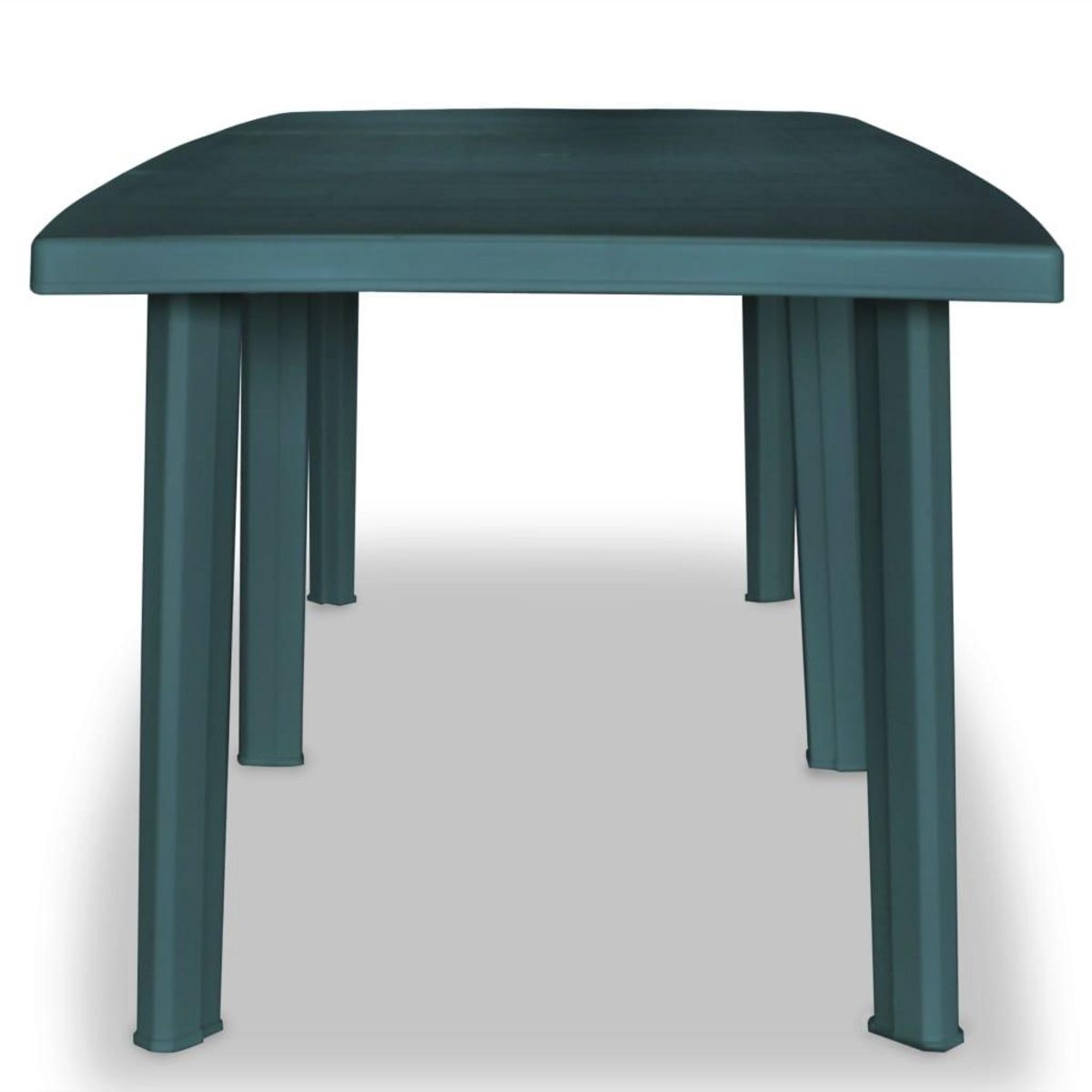 VIDAXL Table de jardin Vert 210 x 96 x 72 cm Plastique