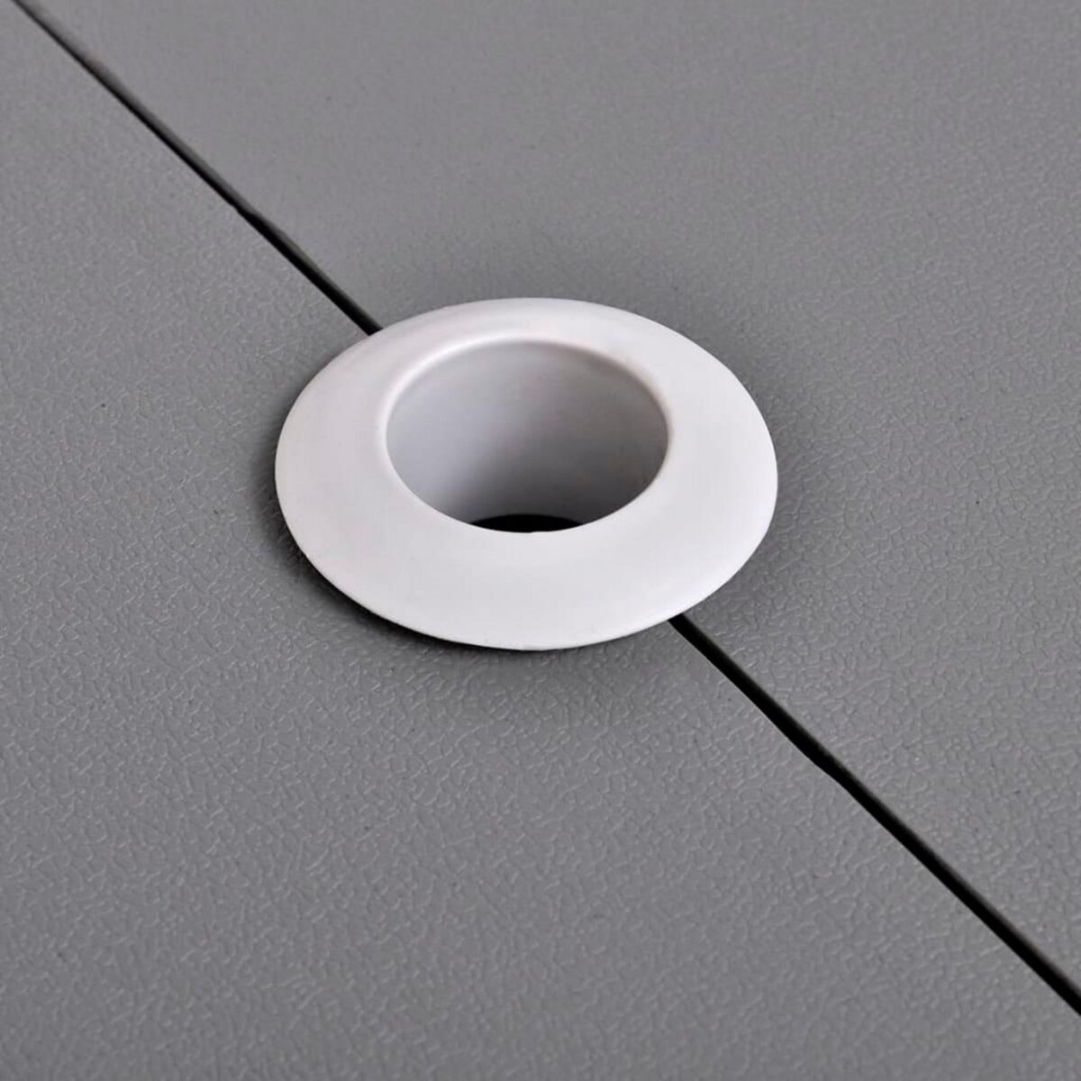 VIDAXL Ensemble de table pliable de camping avec 4 tabourets aluminium