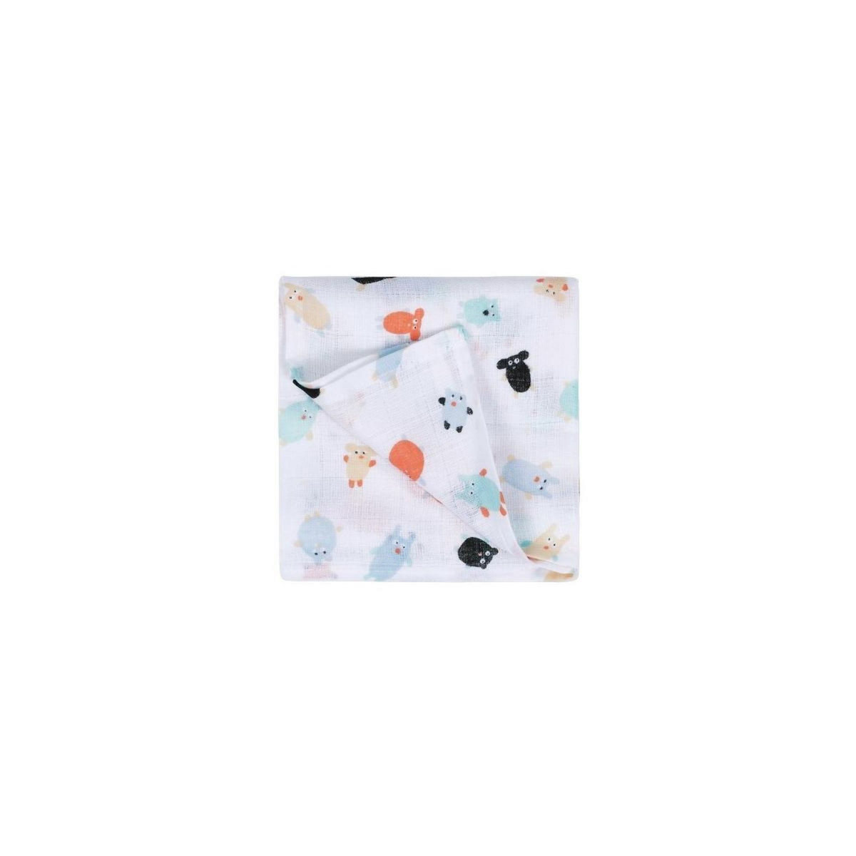 Petit Jour Lange en Coton 70x70 cm pour Bébé - Les Doudous