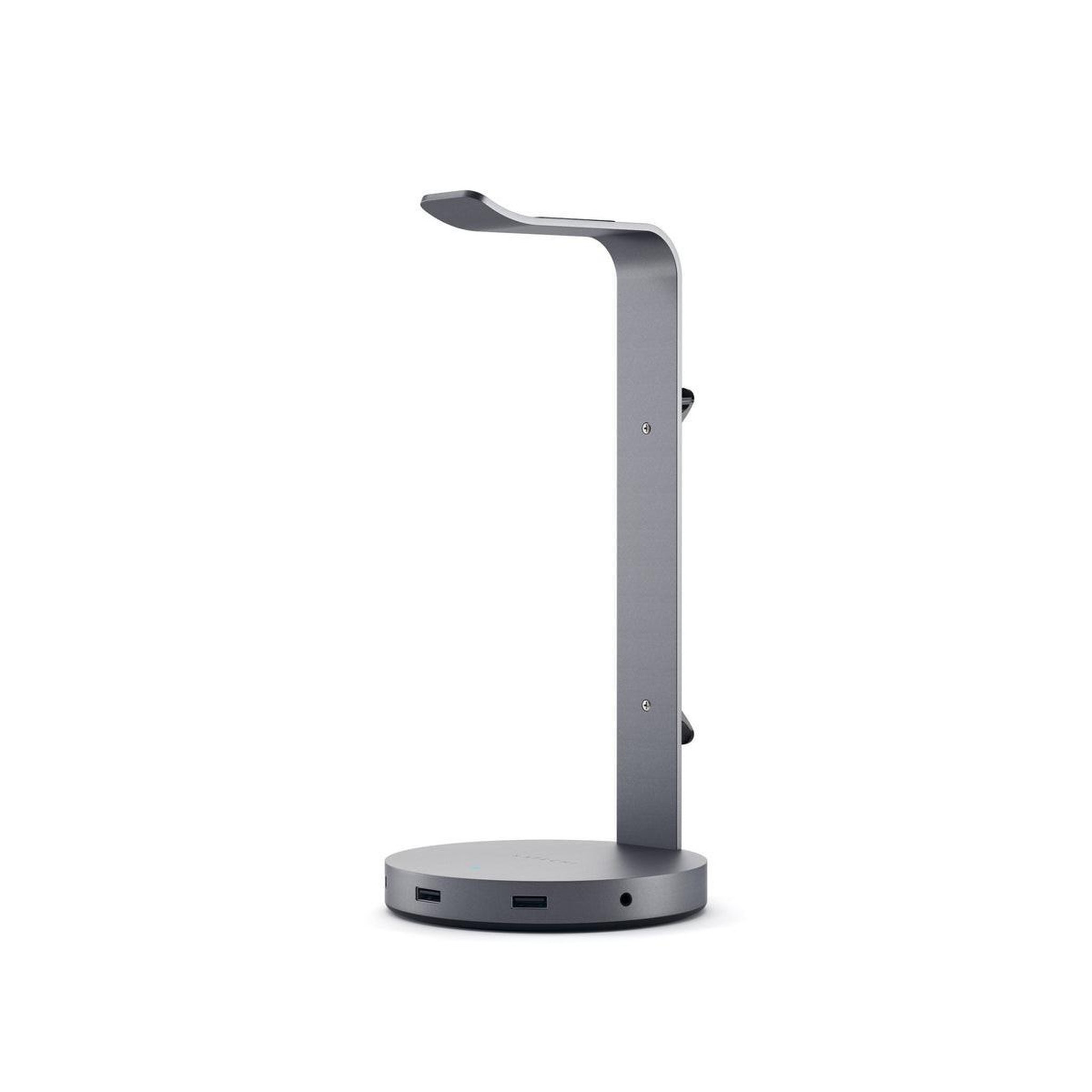 Voir la diapositive 2 : SATECHI Support actif Satechi ST-UCHSHM avec ports USB et prise audio 3,5 mm Gris