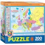 Eurographics Puzzle 200 pièces : Carte de l'Europe