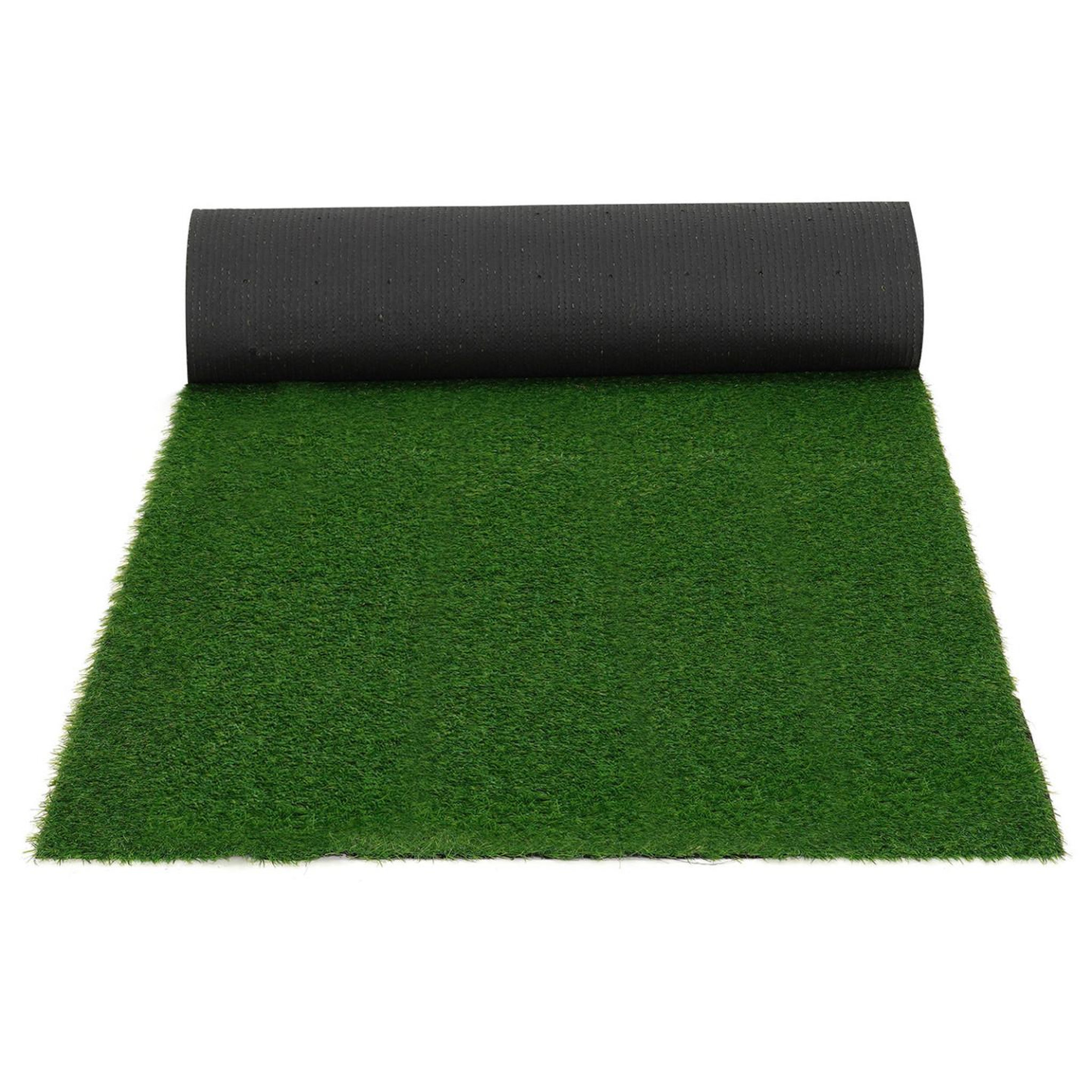 Voir la diapositive 4 : ID MARKET Gazon synthétique artificiel 1x10 M 20 mm d'épaisseur pour jardin et balcon