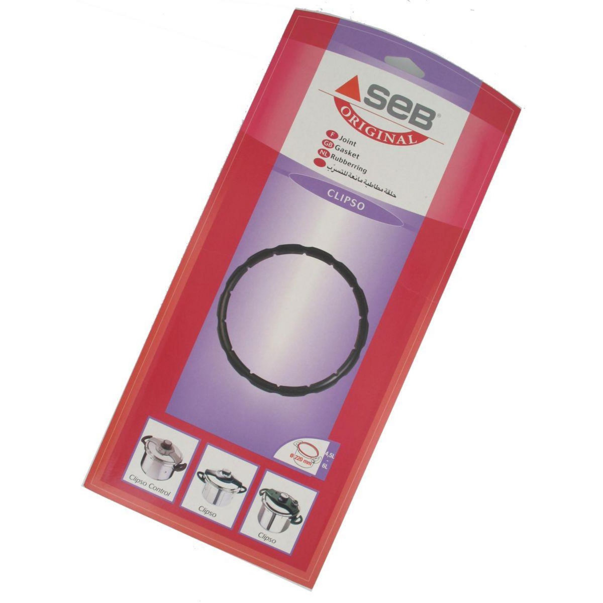 SEB Joint pour 4.5L et 6L diam 220mm 792350
