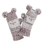 IN EXTENSO Mitaines hibou fille