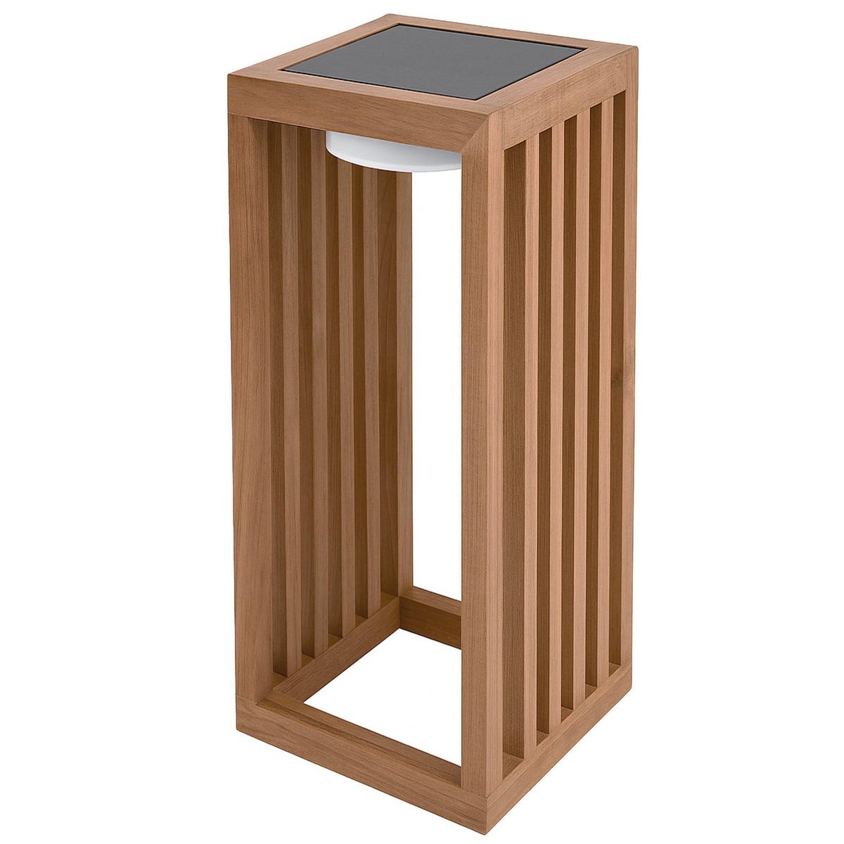 Lumisky Lanterne solaire décorative CHENNAI Bois Bois H50cm