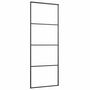 Voir la diapositive 4 : VIDAXL Porte coulissante avec kit de quincaillerie 76x205 cm Verre ESG