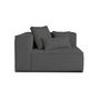 Voir la diapositive 5 : LISA DESIGN Colombine - module d'assise gauche - en velours côtelé