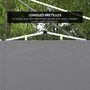 Voir la diapositive 6 : OUTSUNNY Lot de 2 panneaux latéraux barnum tonnelle 6x3 m ou 3x3 m oxford gris