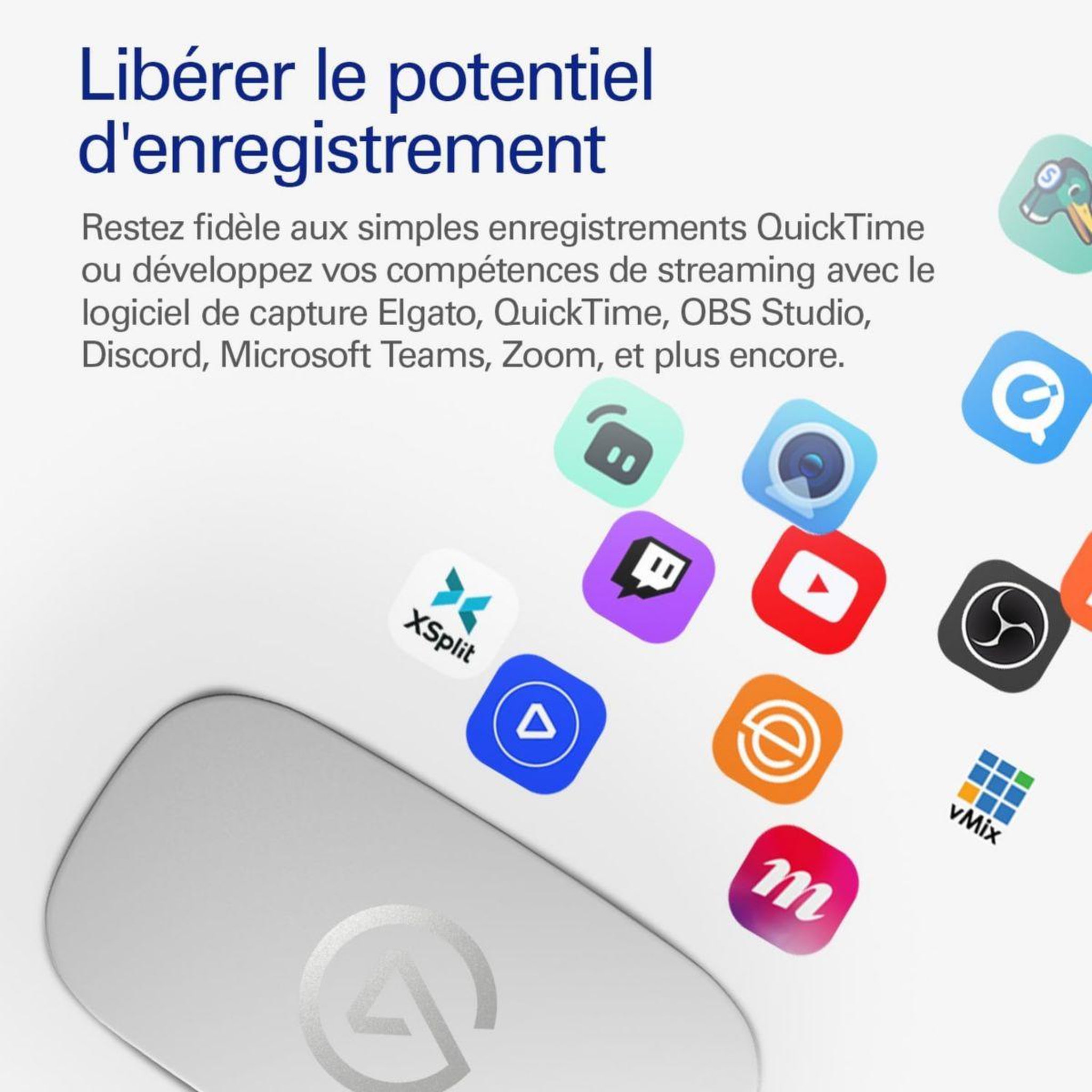 Voir la diapositive 4 : ELGATO GAMING Boitier enregis game capture neo