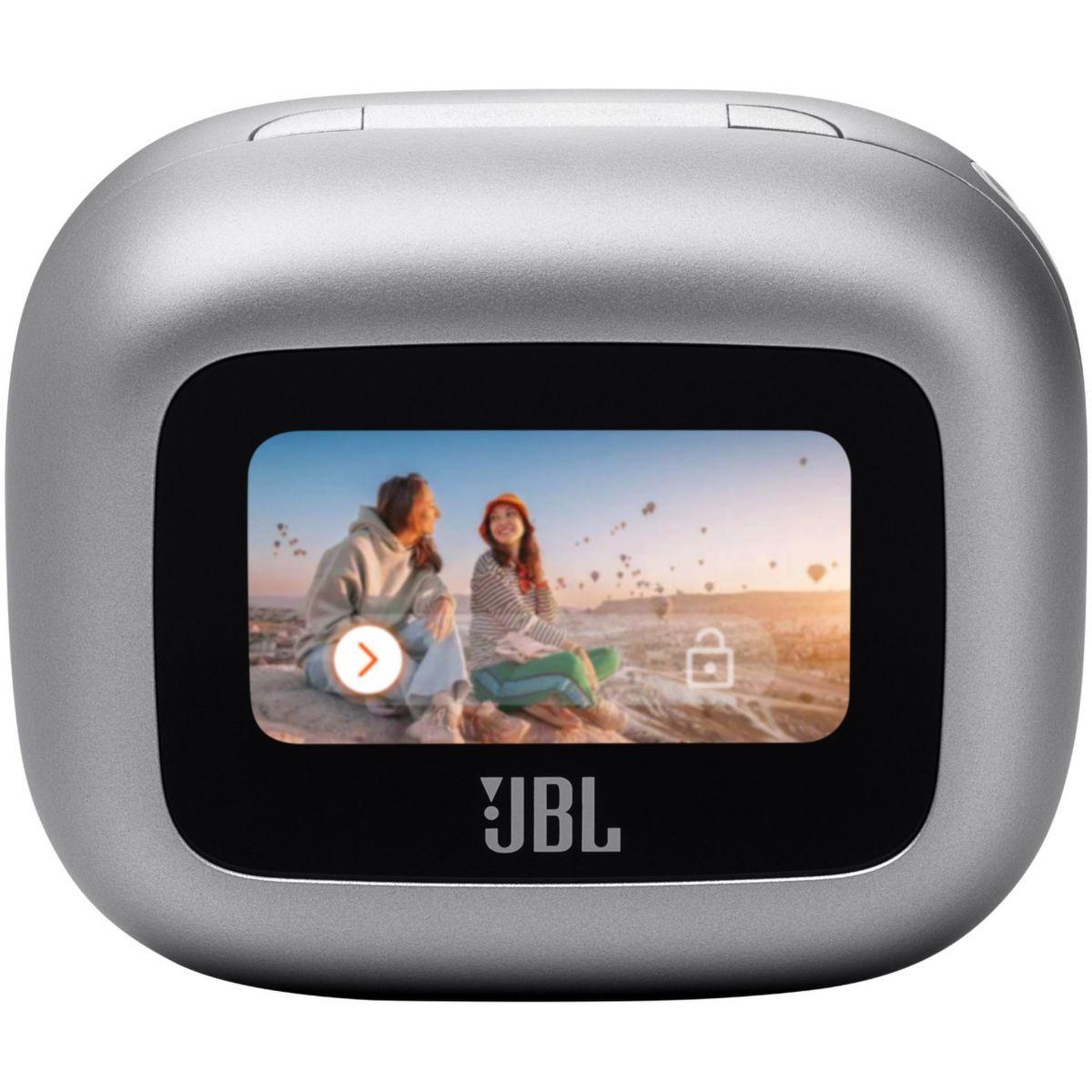 Voir la diapositive 3 : JBL Ecouteurs LIVE BUDS 3 ARGENT
