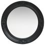 Voir la diapositive 2 : VIDAXL Miroir mural style baroque 50 cm noir