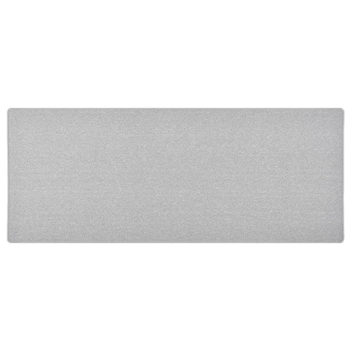 VIDAXL Tapis de couloir Gris clair 80x200 cm