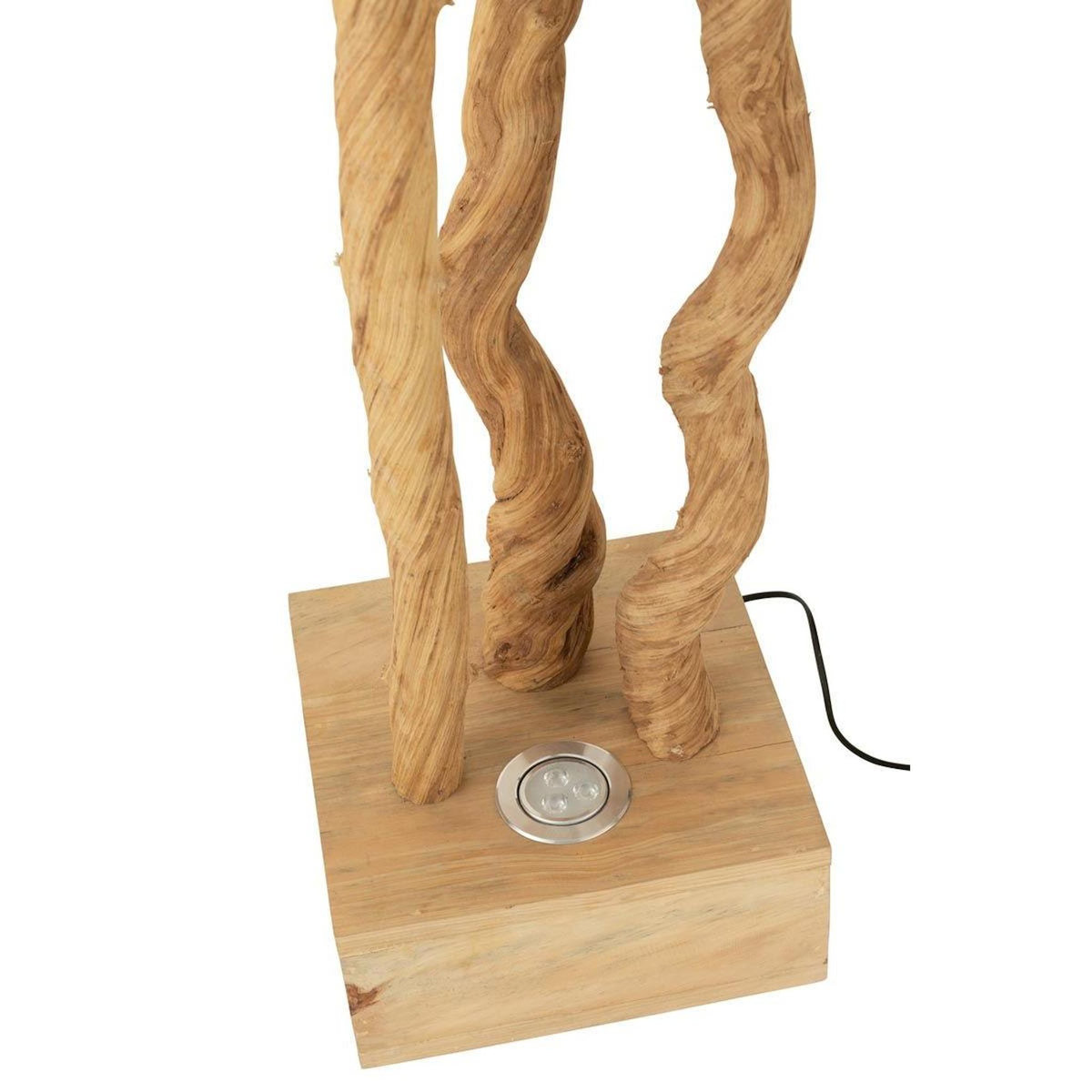 Paris Prix Lampadaire en Bois  Branches Entrelacées  198cm Naturel