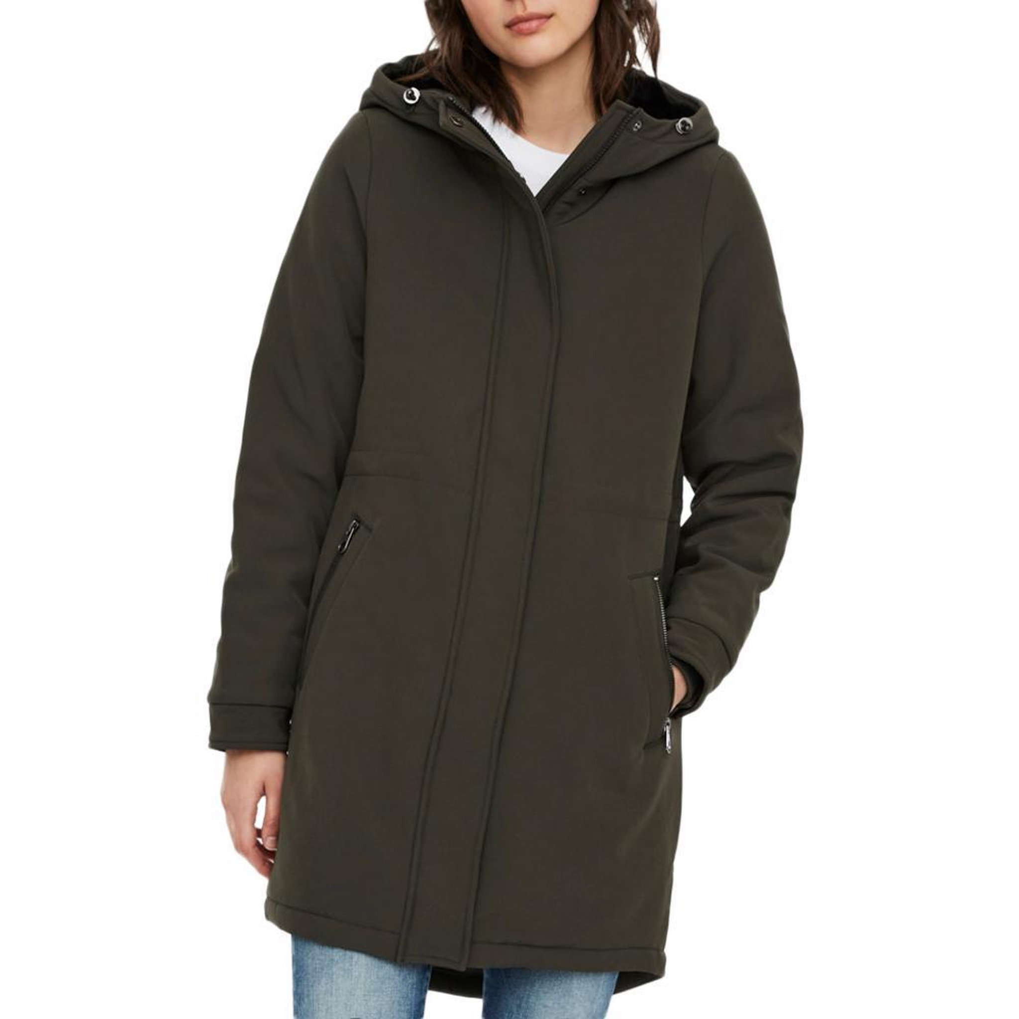 Voir la diapositive 2 : Vero Moda Parka grise femme vero moda cleanmila