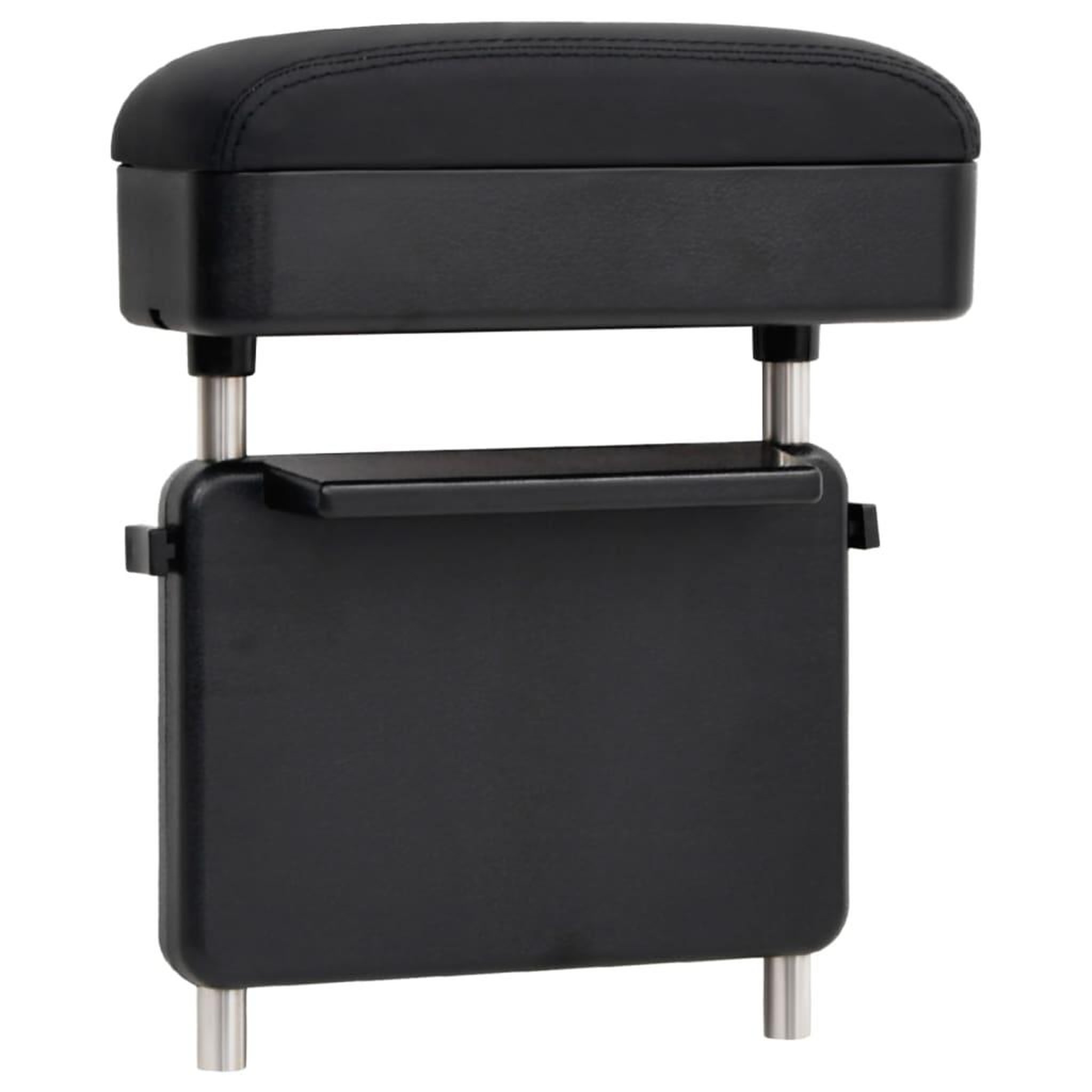 VIDAXL Accoudoir de voiture universel noir 23x8x(30-38) cm ABS