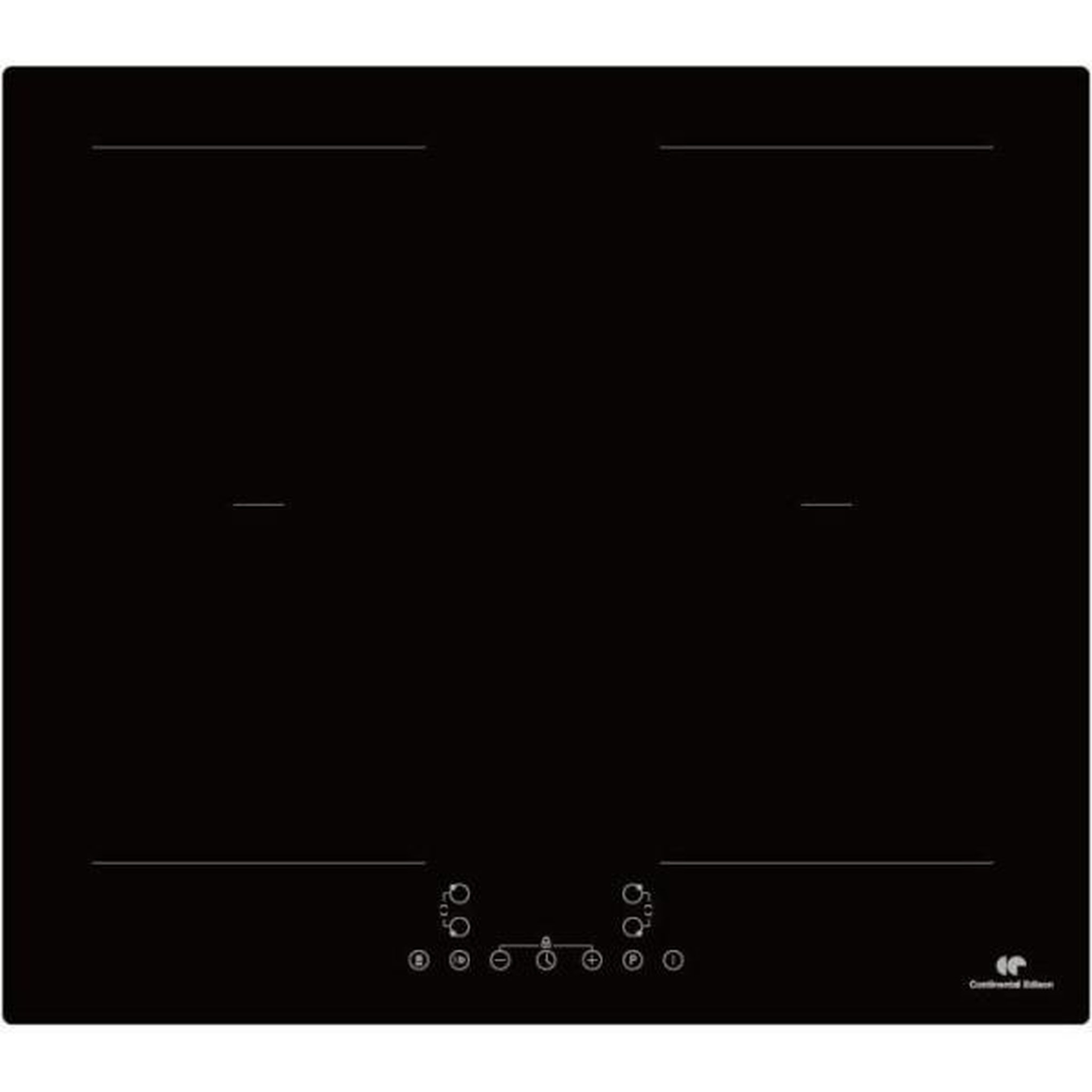 Voir la diapositive 5 : CONTINENTAL EDISON Table de cuisson induction CONTINENTAL EDISON - CETI4ZFLEX4- 4 zones - 2 zones flex 7360W - slider - 4 boosters - noir