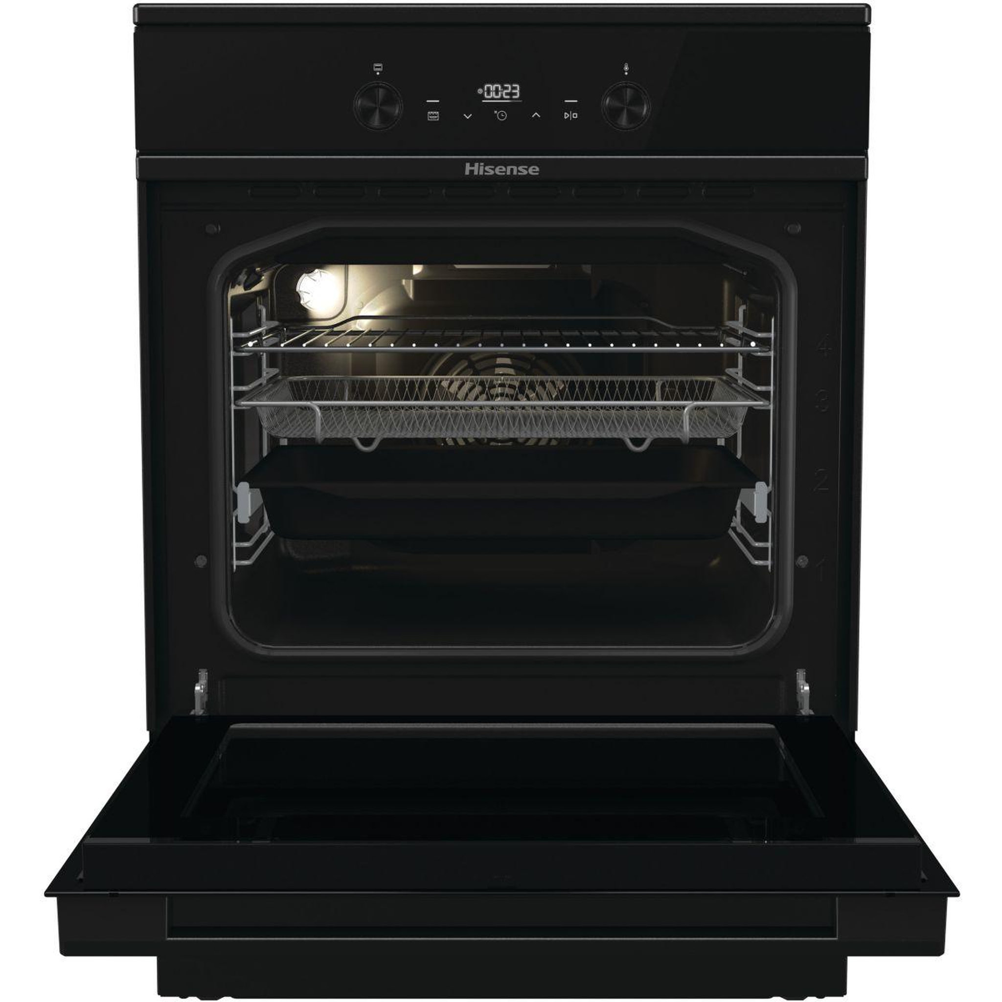 Voir la diapositive 4 : Hisense Cuisinière induction HEITS5D70BPMPG