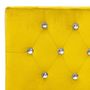 Voir la diapositive 5 : VIDAXL Banc 110 cm Jaune moutarde Velours