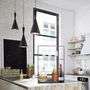 Voir la diapositive 3 : Paris Prix Mini Bar à Poser en Métal  Filaire  62cm Noir