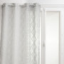 Voir la diapositive 1 : ATMOSPHERA Voilage Sama impression jacquard 140 x 240 cm - Gris