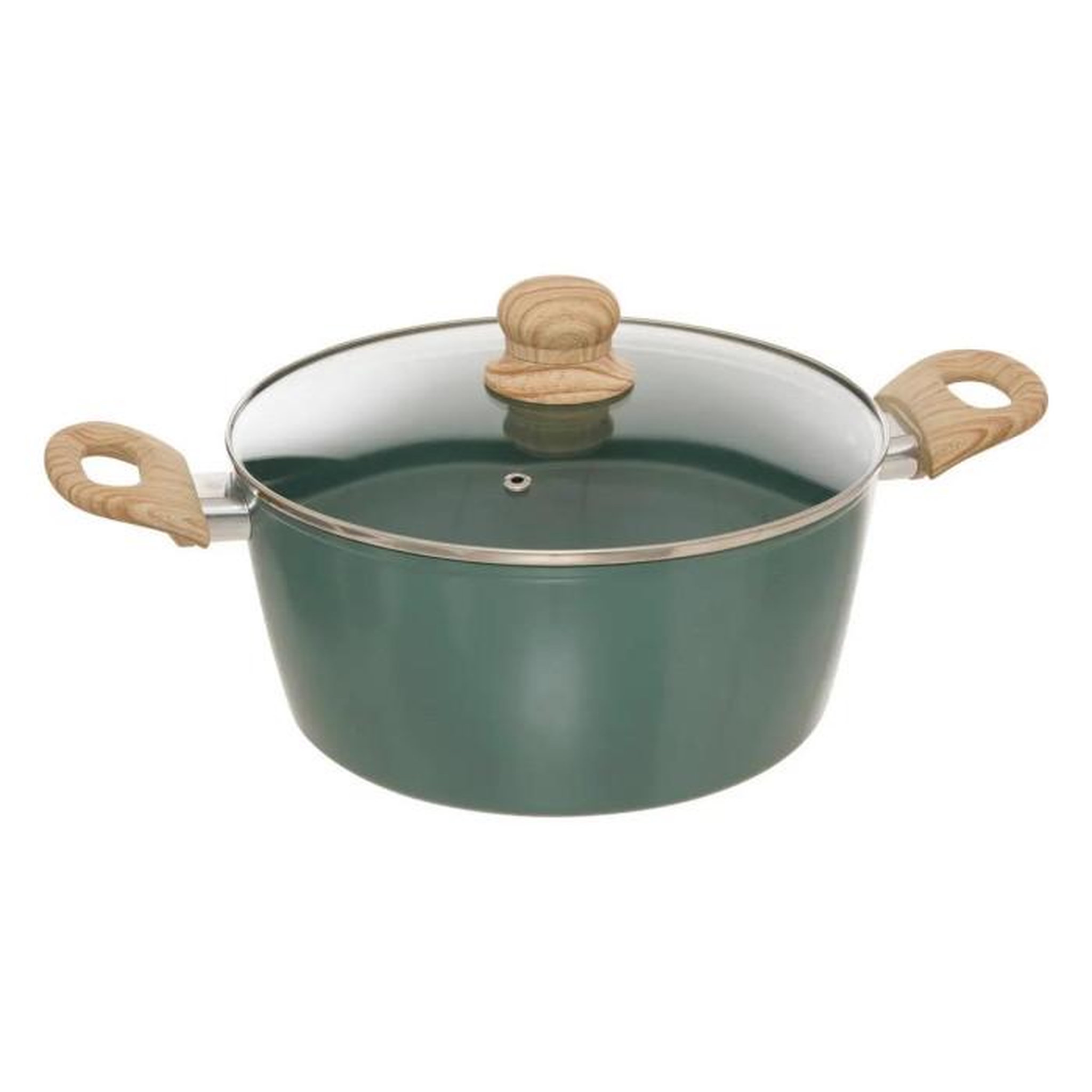 Voir la diapositive 5 : FIVE Batterie de Cuisine 7 Pièces  Forge  43cm Vert