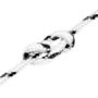 Voir la diapositive 4 : VIDAXL Corde de bateau tresse Blanc 5 mmx25 m Polyester