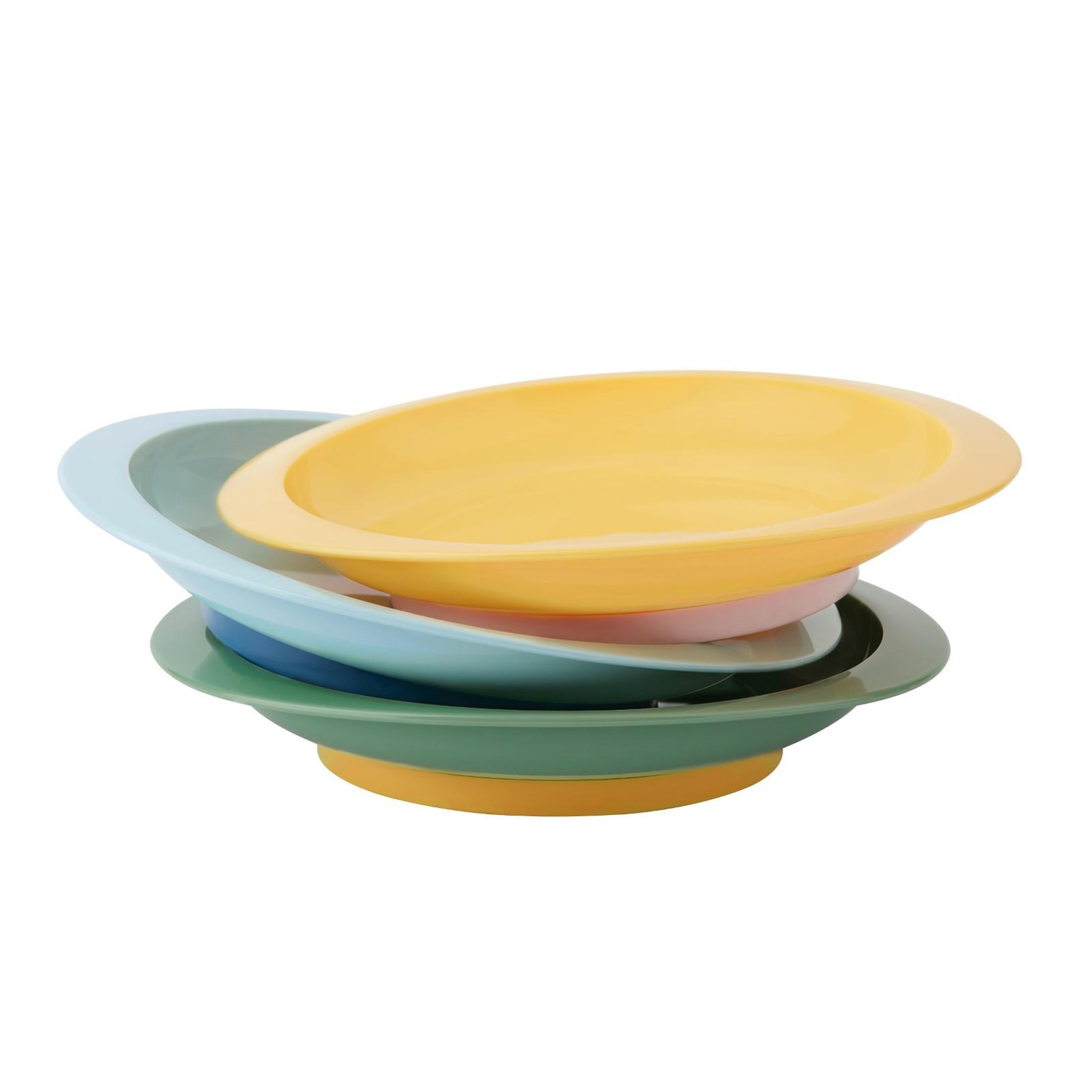 Voir la diapositive 1 : BADABULLE Assiettes antidérapantes (lot de 3) badabulle