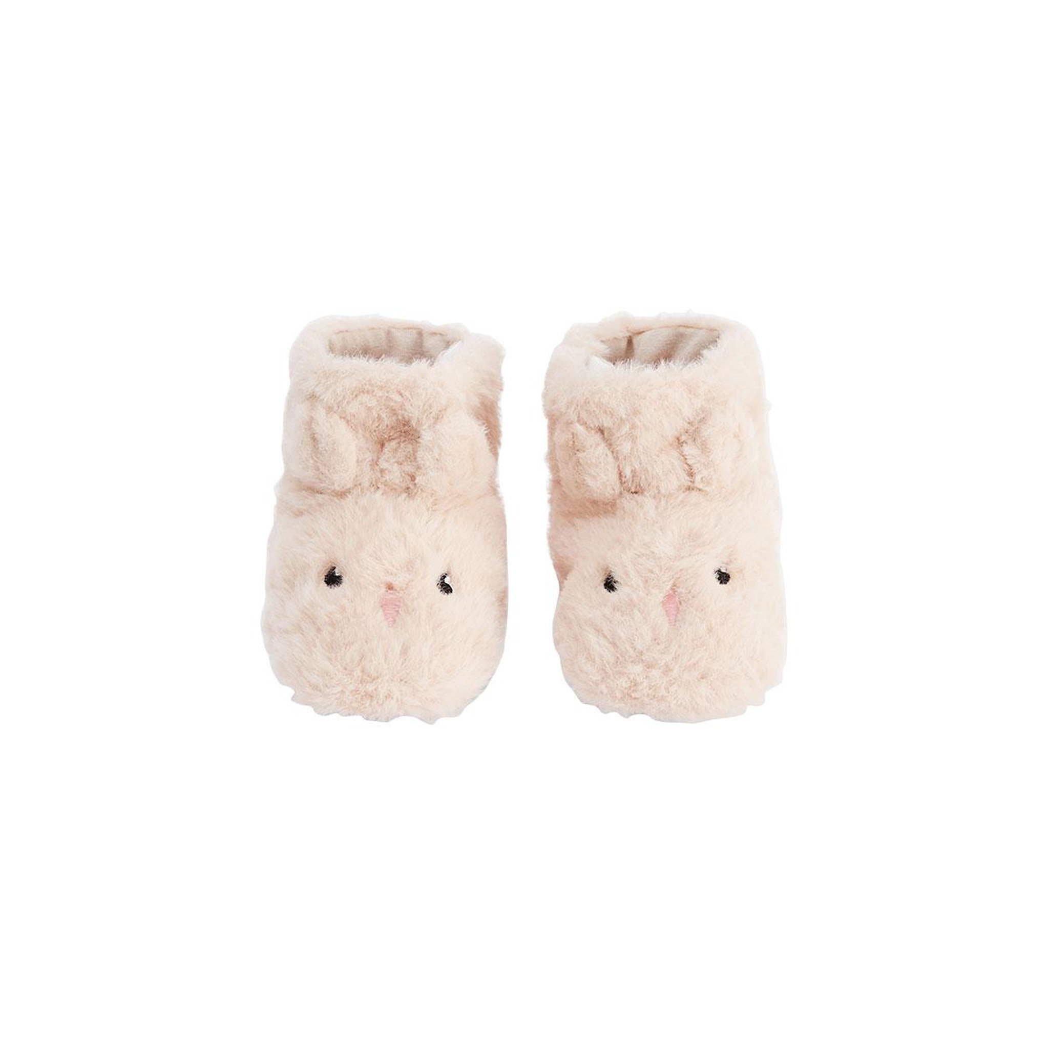 Petit Béguin Chaussons bébé Yzé. Coloris disponibles : Rose