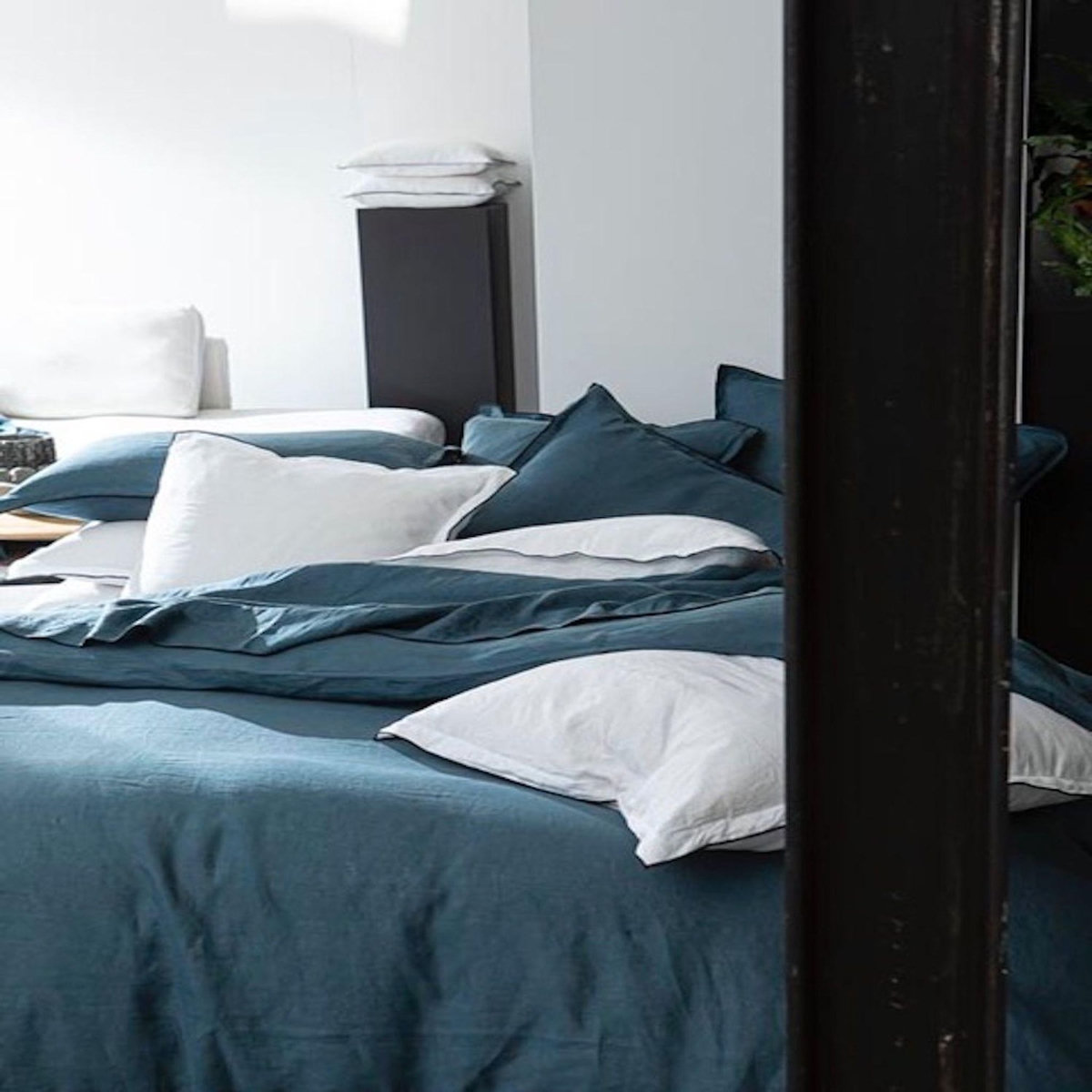 BATON ROUGE Housse de couette 100% lin lavé