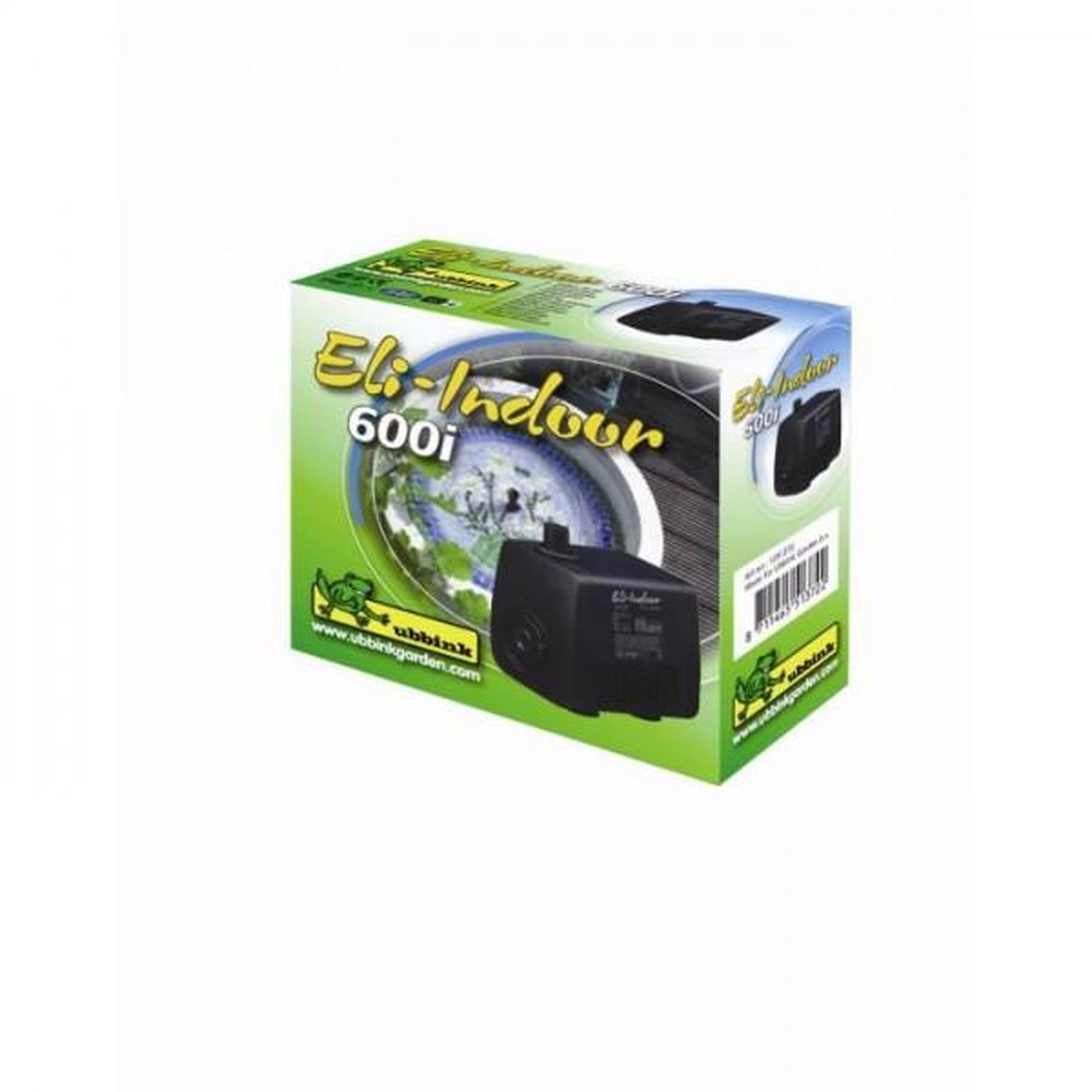 Voir la diapositive 2 : Ubbink Pompe de bassin - UBBINK - Eli-Indoor 600i - Débit 500l/h - Puissance 9 watts