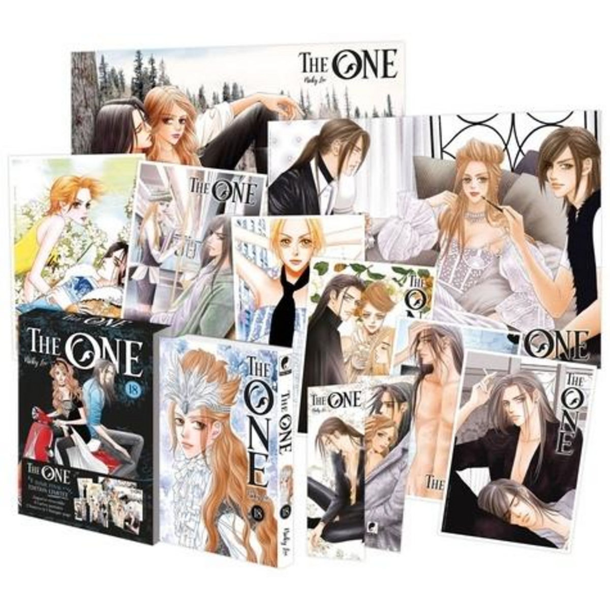 THE ONE TOME 18 : COFFRET AVEC 1 JAQUETTE REVERSIBLE ALTERNATIVE, 6 CARTES POSTALES, 2 POSTERS ET 1 MARQUE-PAGE. EDITION LIMITEE, Lee Nicky