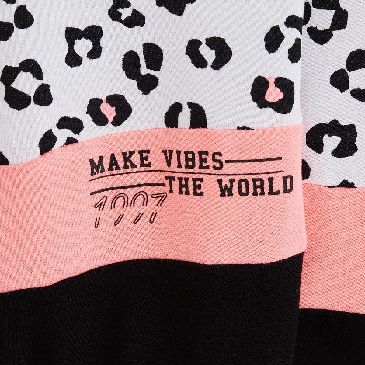 IN EXTENSO Sweat panthère fille collection ado du 14 au 16 ans