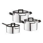 Berghoff Batterie de cuisine 3 pièces acier inoxidable - 1111051