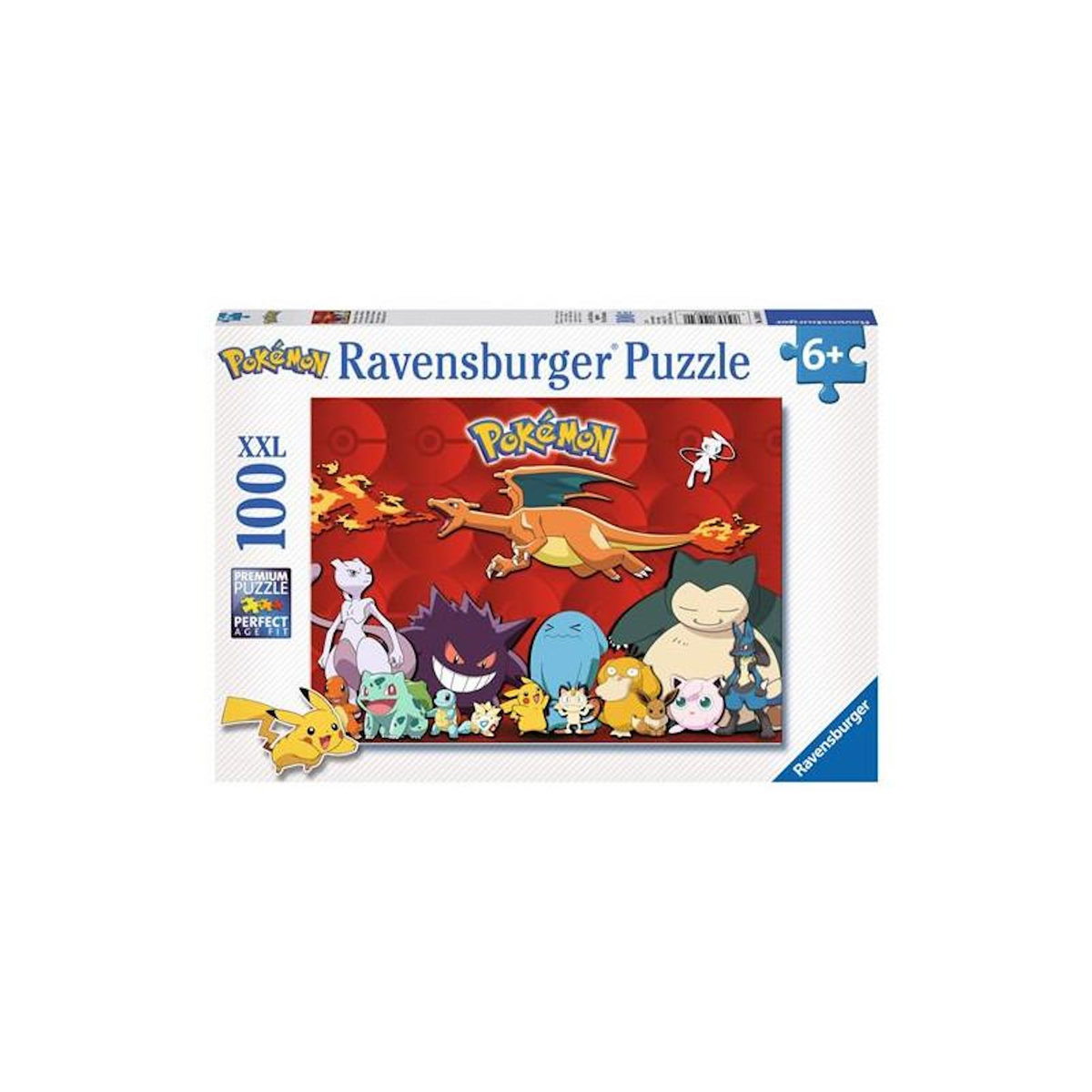 RAVENSBURGER Puzzle 100 pièces XXL Pokémon – Puzzle enfant – Ravensburger