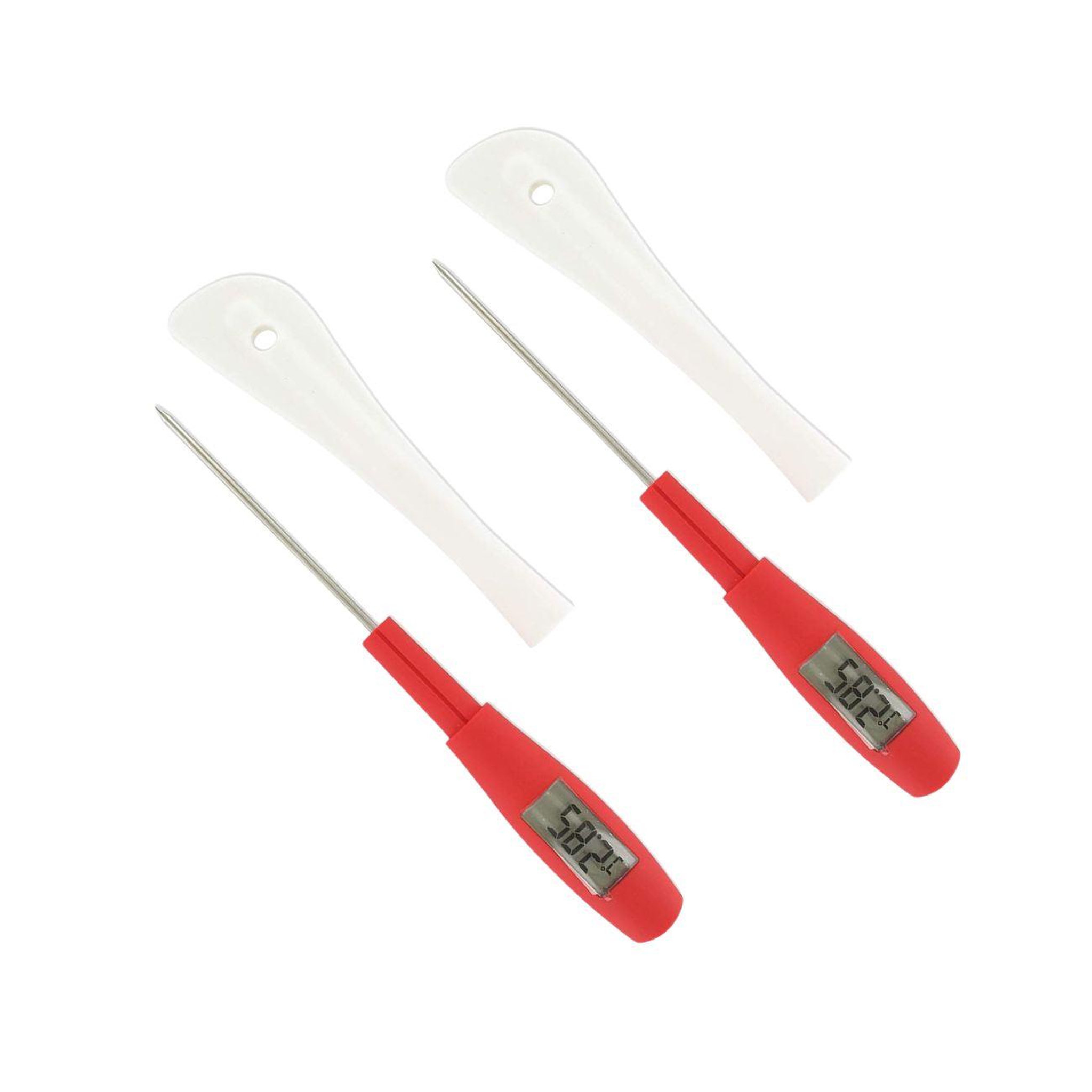 Fackelmann Set de 2 ustensiles de cuisine spatule de cuisine et spatule cuisine inox fackelmann multifonctions