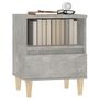 Voir la diapositive 4 : VIDAXL Tables de chevet 2 pcs Gris beton 40x35x50 cm