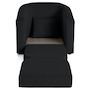 Voir la diapositive 4 : BEST MOBILIER Nuvia - canapé convertible déplimousse 1 place en velours texturé