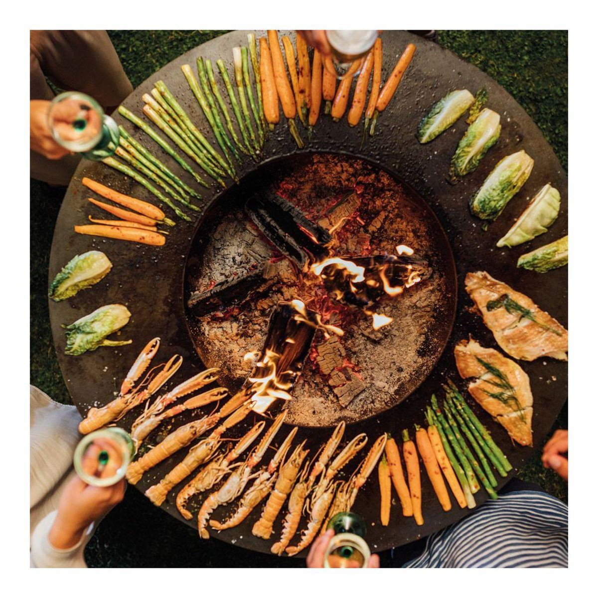 OFYR Brasero Classic Storage Corten 100 OC3C100