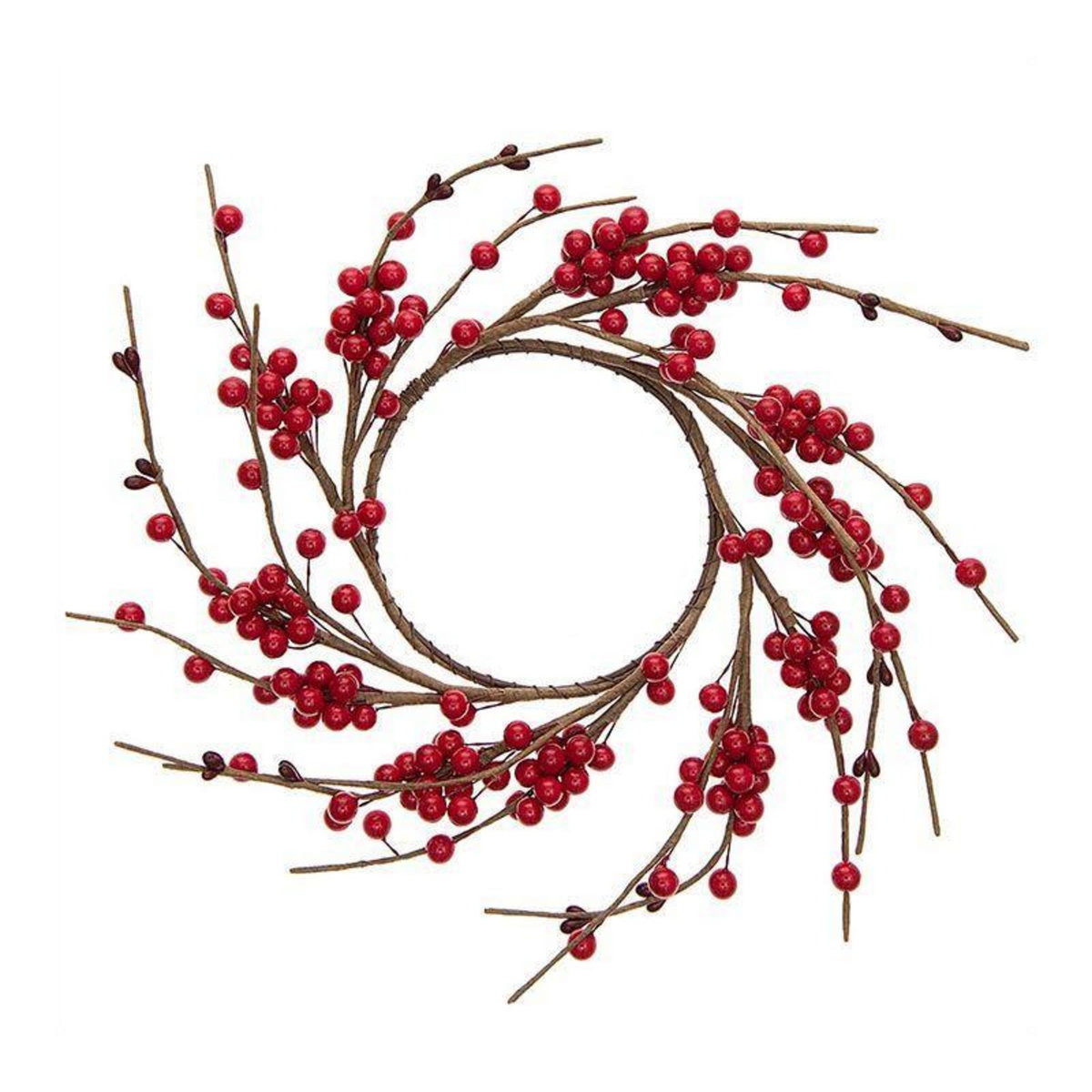 RICO DESIGN Couronne de baies rouges Ø 12 cm
