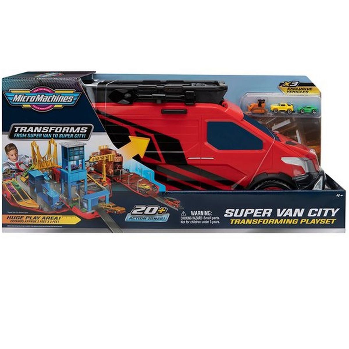 BANDAI Micro Machine super van city 