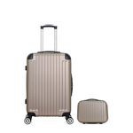 WAVE PARIS WAVE PARIS - Lot de 2 - Valise weekend et vanity TAGE. Coloris disponibles : Marron, Noir, Gris, Bleu