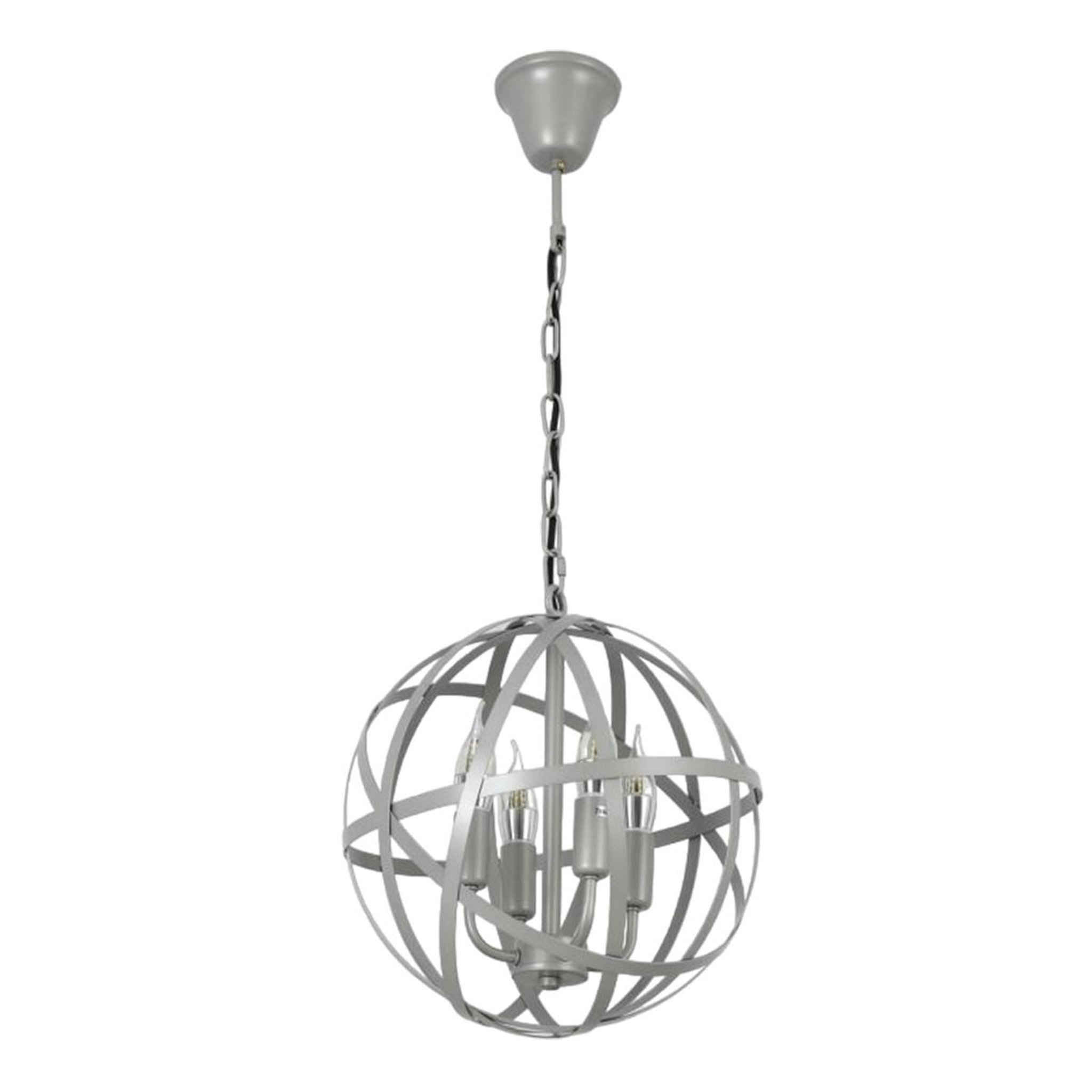 Paris Prix Suspension en Métal Design  Vénus  34cm Gris